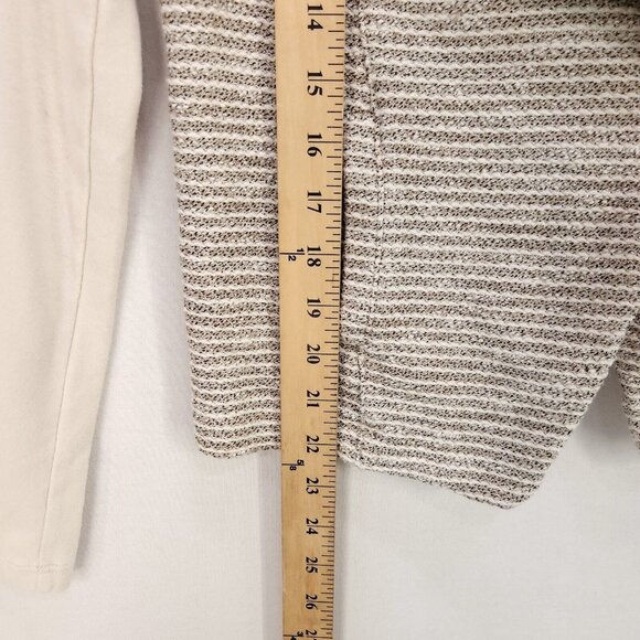 Halogen Blazer Textured Knit Sweater Jacket Size Medium Pockets Office Casual - Picture 5 of 12